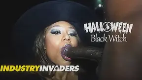 Witches Get Fucked at Night! Jayla Foxx Smashed on Halloween by IndustryInvaders