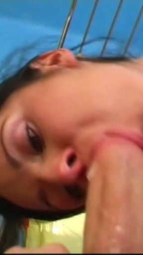 Vintage Brunette Jana Got All Her Holes Stretched by Big Cock