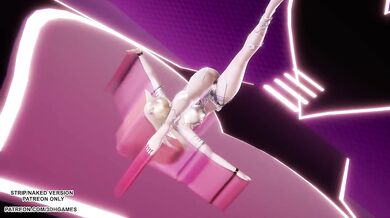 Ahri erotic dance uncensored hot cosplay League of Legends KDA