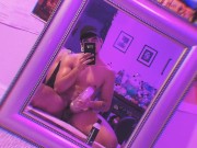 Young Bator Edging with Fleshlight