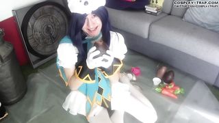 Crossdress costume play Lucinas sloppy Easter teaser