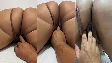 Madrastra Culona necesita ayuda... Escucha el sonido de su vagina mojada VIDEO COMPLETO