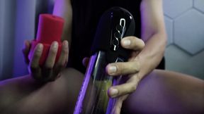 Pumping Hard on My Cock