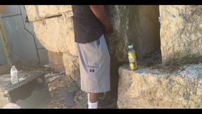 One Day After Work, I Went to This Place Under a Bridge Near a Vagabond Camp and Busted a Nut