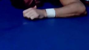 Hunky man Bryce Pierce tugs a hot man nipples & smacks him