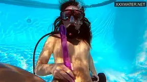 Lana Tanga Shows Underwater Orgasms To You