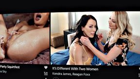 ADULT TIME - Stud Can't Handle Busty Chloe's Gaze Until She Lets Him Slide Between Her Legs