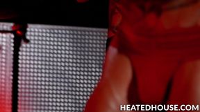 Skinny jock Vincent OReilly is bareback trained by muscular Joel Hart