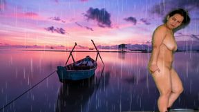 HOT SOAKING WET STRIPTEASE WITH ADAMANDEVE AND LUPO