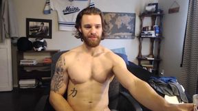 Muscle Guy Long Hair