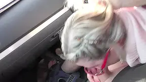 Nz Milf Slut Gives Master A Blowjob In The Car Parked On A Busy Road In Peak Traffic Time Trailer