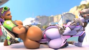 Overwatch hot scenes compilation