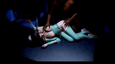Beauty princess get fuck with BBC - 3D Hentai- V428