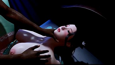Beauty princess get fuck with BBC - 3D Hentai- V428
