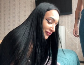 Gentle blowjob + HairJob