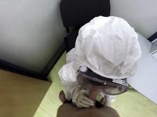 Intensive sex with the doctor during COVID-nineteen Test - Amateur Pair Lily&Jack