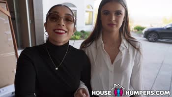 HouseHumpers: Madison Wilde Conquers Real Estate with Charles Dera