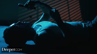 Deeper. Brooklyn Gray's Five Cock Bukkake Fantasy