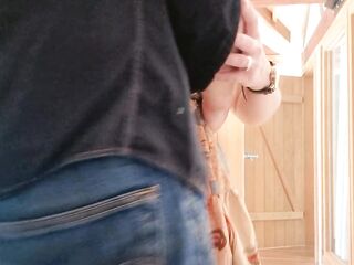 Real married woman makes love to one more stud when spouse is out