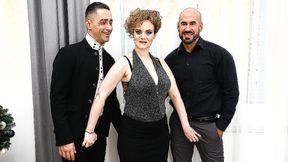 ”Big boobed Merce fucking two guys at once”