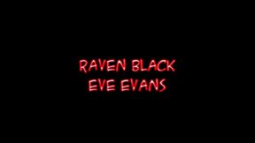 raven black and eve evans share christian facial in threesome