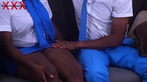 Hot Quickie Fornication By School Sweethearts Preferring&#x6DEB; Than Studies! African Pupils Banging During Lunch In Hostel!