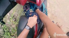 Outdoor parking twink fuck