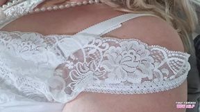 Stepmom Teases Big Boobs and Busty Ass&#x1F351; Homemade Milf Fun