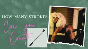 How many strokes can you count?