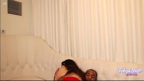 thick asian milf tokyo leigh gets private dance from mazee the goat