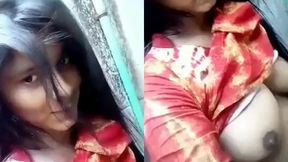 Grammo elaka'r ak kochi maagi'r dudu projaar korar MMS clip