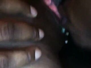 Hot black gets her vagina and butt ate