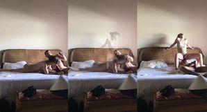 Lina Chan raw blowjob anal rough fuck vacation motel