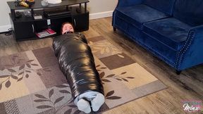 Smitten - Encased and Cocooned By Bad Guy! (WMV Format)