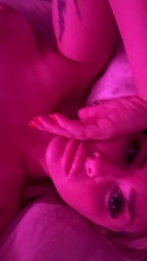 Teeny bopper with big boobs showcases her onlyfan's tit collection