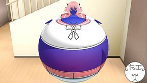 Astolfo Being a Cute Blueberry
