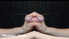 I Milked A Two-Eyed Two-Horned Flying Purple Semen Shooter! (Milking-time)