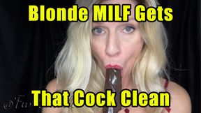 Cock Cleaning Service - Sloppy Blowjob POV