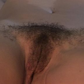 Horny Stepson Begged Me To Creampie My Hairy Pussy