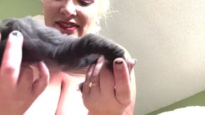 Dirty Whore Nylons Smelly Cunt in Your Face Lick Her Smells and Fuck Her Hard 346
