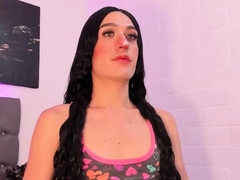 Small tits shemale bonked by 2 horny guys