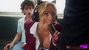 Danielle Renae Gangbanged Multiple Cumshots On Public Train