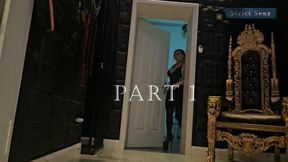 Sheela Sinner Long Nails Oiled Body Tickling Bondage on the Rack Part 1