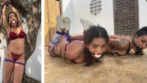 Lola Lu and Lana. Disciplined Day for Missbehaved Students 4K