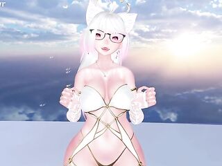 Sexually excited Virginal Hotty Desperately Wishes U To Breed Her - VRChat ERP