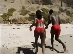 Black Beach Bunnies ride and fuck hard