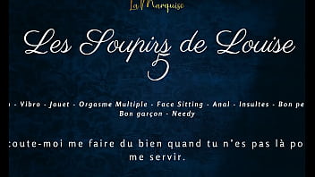 Les Soupirs de Louise 5 - French female anal solo dirty talking