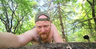 Stepdaddy Fucks Me in the Woods