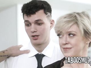 Lonely Housewife Entice 2 Religious Men Into Banging Her Cunt