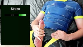Edging Game in Latex with Massive Cumshot